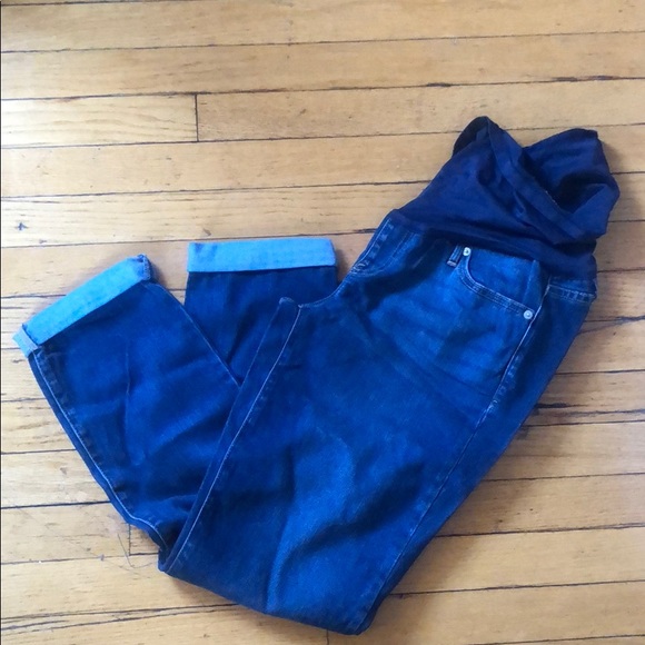 Gap full panel girlfriend maternity jeans - Picture 3 of 5